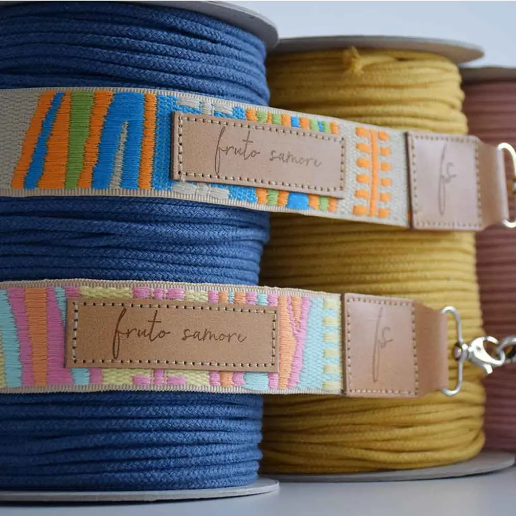 Correas bolso eco de producción local y artesanal