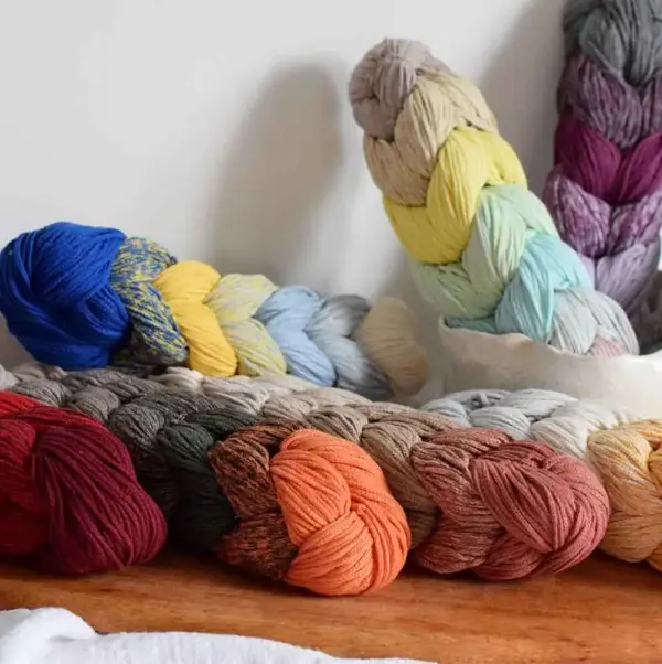 Trenza de cuerda para micromacrame