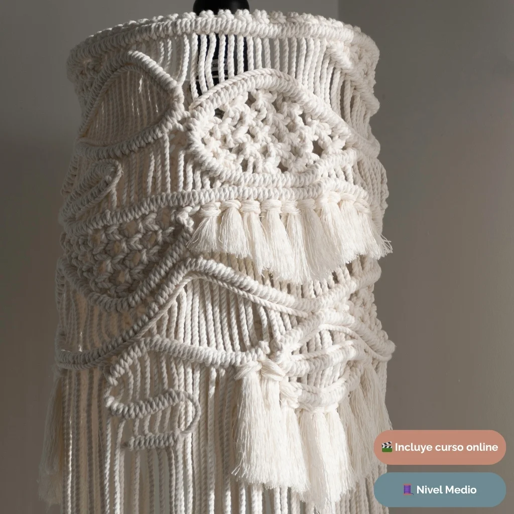 Kit Macramé - Lampara Waves - Fruto Samore®