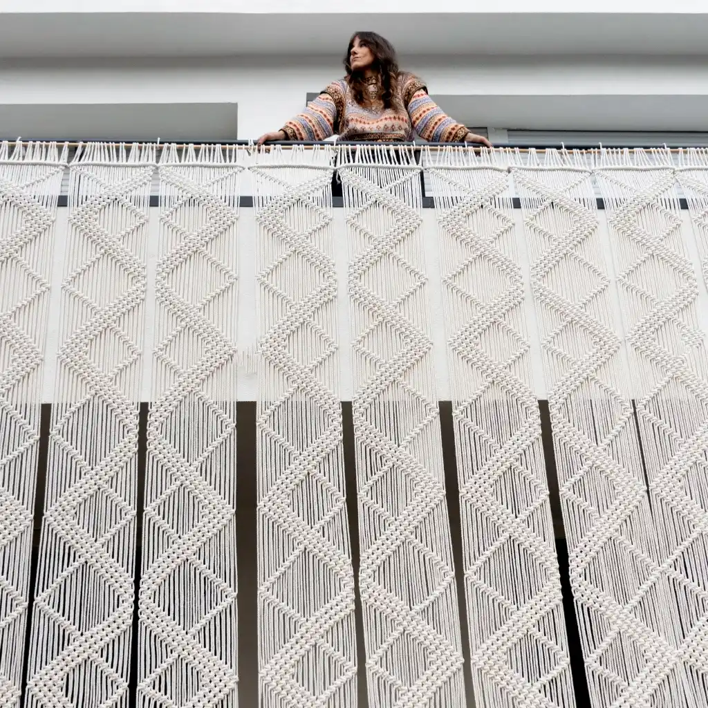 Cortina macrame MAXI - Fruto Samore®