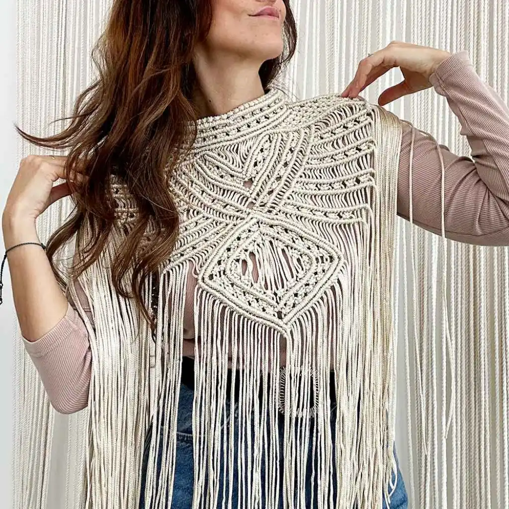 Kit luxe Macrame Capa Nochal Fruto Samore