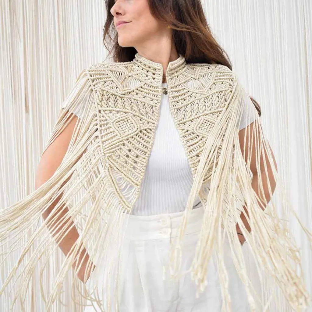 Kit Macrame diseño Premium Capa Nochal Fruto Samore