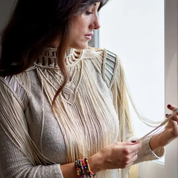 Kit MicroMacramé - Hombreras GLAM - Fruto Samore®