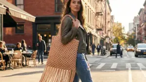 Curso Bolso Macrame Todo Trote Fruto Samore