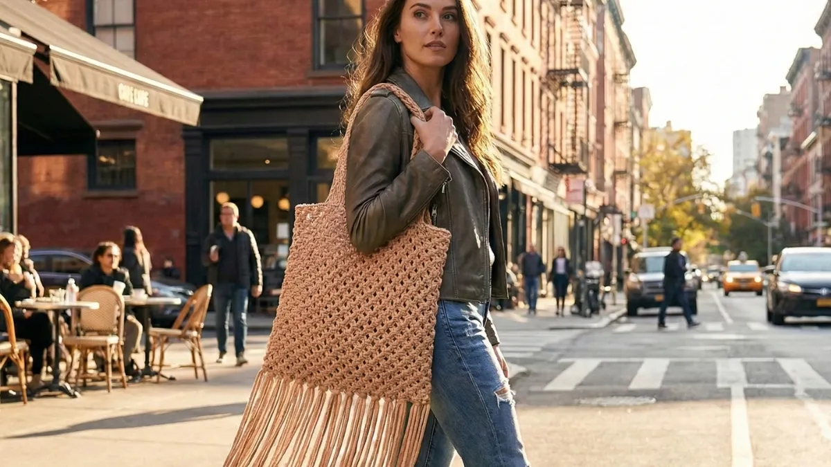 Curso Bolso Macrame Todo Trote Fruto Samore