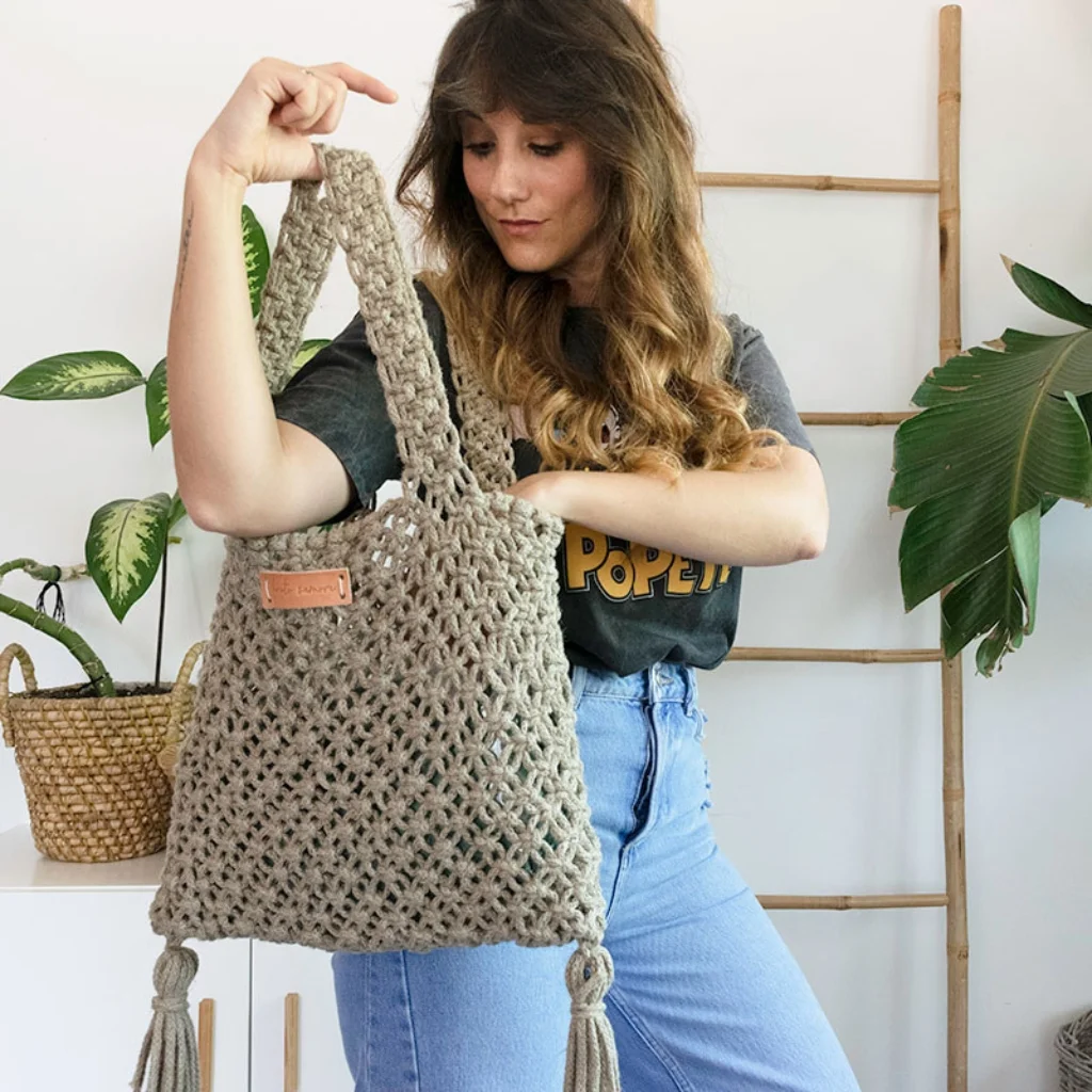 Kit Macrame Bolso Todo Trote Fruto Samore