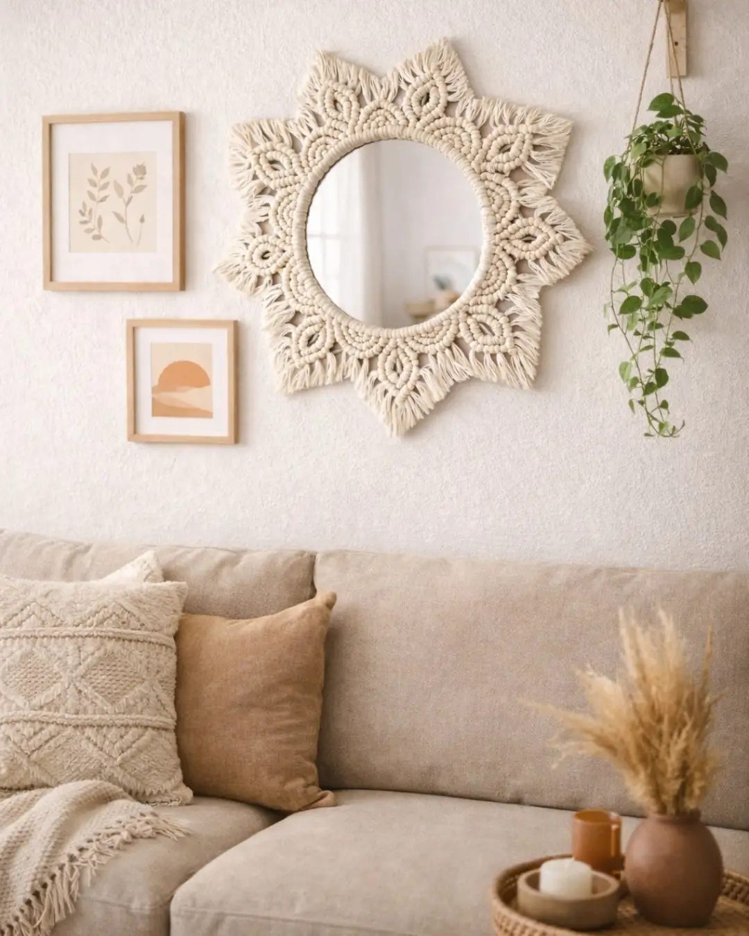 Taller Presencial DIY Espejo Macrame